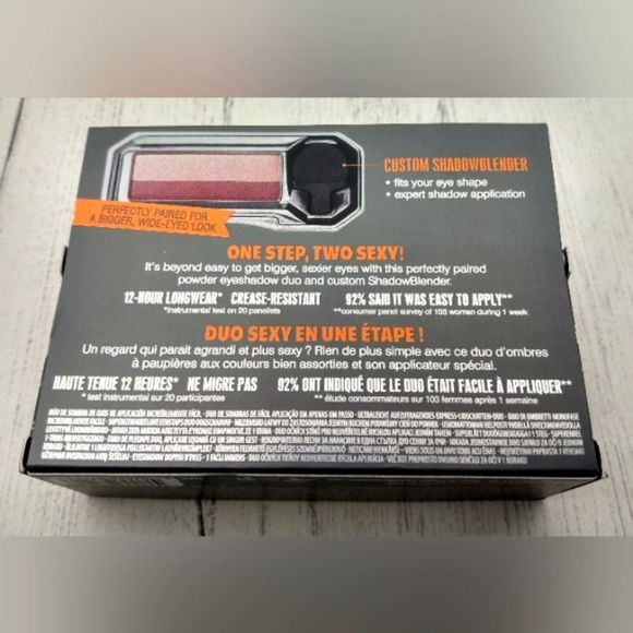 Benefit They're Real Duo Eyeshadow Blender  Provocative Plum NIB Makeup Cosmetic - Picture 9 of 9